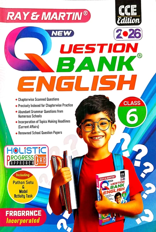 Ray & Martin Question Bank English Class 6 - 2026 Edition | Ultimate Exam Companion & Grammar Guide