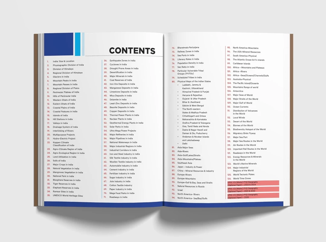 Master Geography Through Maps - 2nd Edition - For UPSC & State PSC - Prelims & Mains | Disha Publication