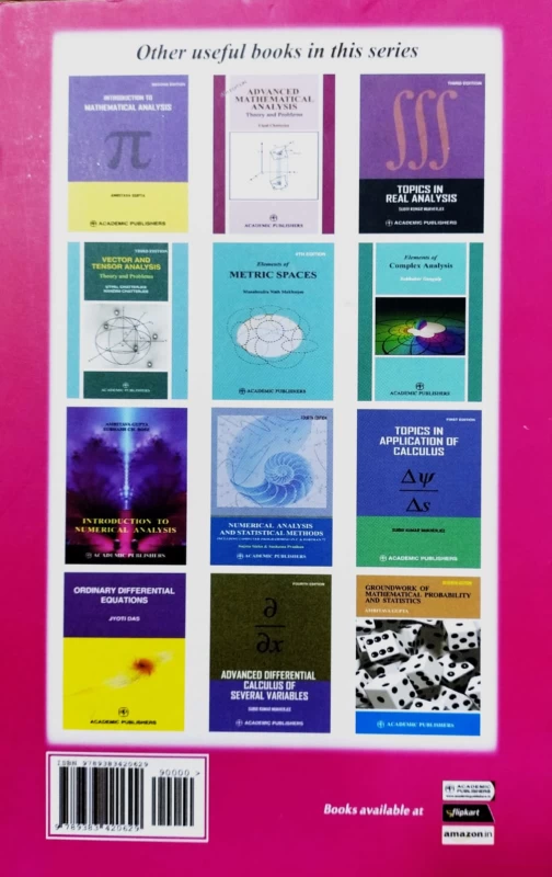 Mathematical Analysis: Problems And Solutions (5th Edition) By Sitansu Bandopadhyay – Revised By Sk Anarul Islam | Academic Publishers